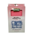GREEN pack گرین دستمال میکروفایبر مخصوص شیشه با خاصیت الکترواستاتیک بسته ۱ عددی