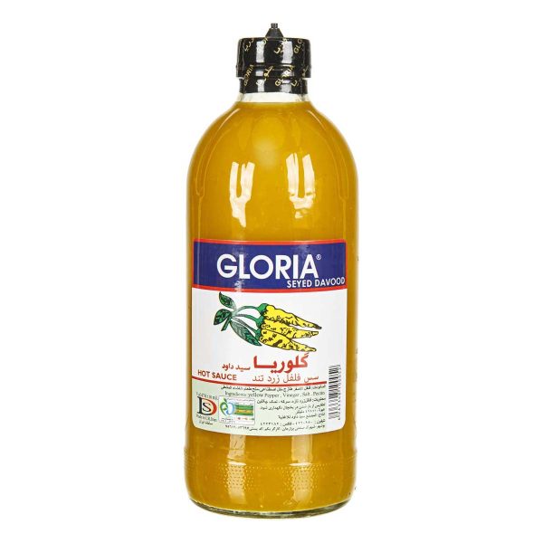 GLORIA گلوریا سس فلفل زرد تند سید داوود۴۷۴ گرمی