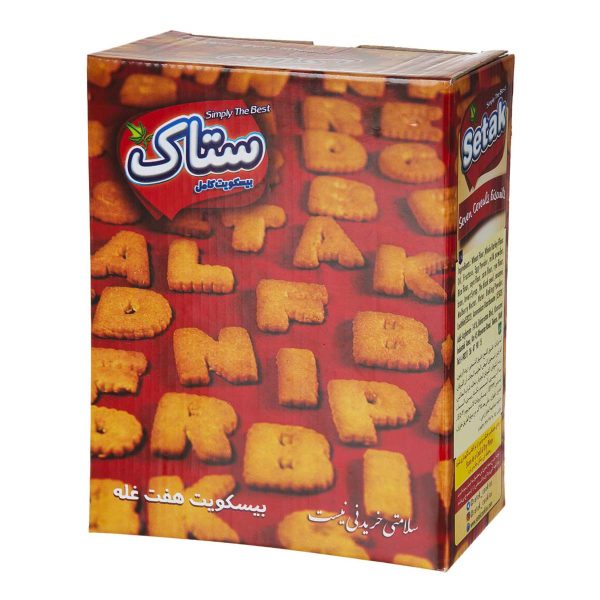 ستاک بیسکوییت هفت غله ۴۳۰ گرمی