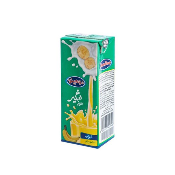 دمینو شیر موز پرچرب ۲۰۰ میلی لیتری