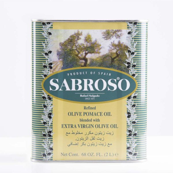sabroso روغن زیتون ۲ لیتری