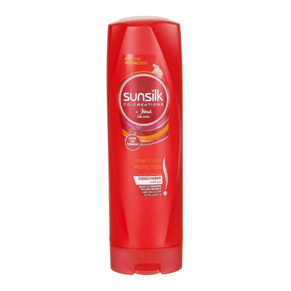 sunsilk سان سیلک شامپو نرم کننده مخصوص موهای رنگ شده ۳۵۰ میلی لیتری