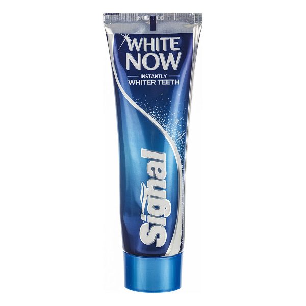 Signal  سگنال خمیر دندان  سفید کننده فوری مدل WHITER TEETH با حجم ۷۵ میلی لیتری