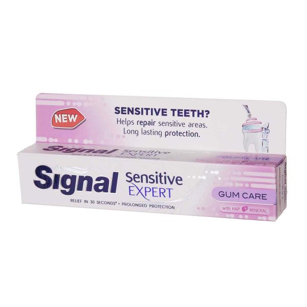 Signal  سیگنال خمیر دندان Gum care محافظ لثه و دندان‌‌‌های sensitive حساس ۱۰۰ گرمی