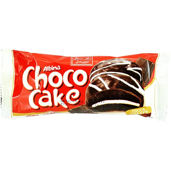 شوکو کیک 2X آلبینا کاکائویی شیرین عسل 50 گرمی