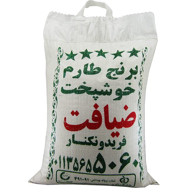 برنج طارم ممتاز خوشپخت ضیافت فریدون کنار 10 کیلویی