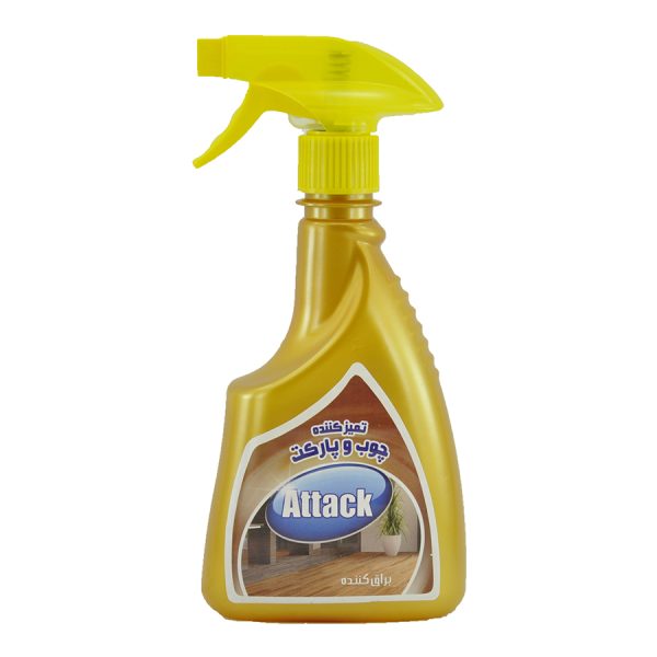 مایع تمیز کننده و براق کننده چوب و پارکت اتک 450 سی س