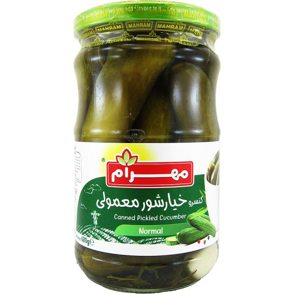 خیارشور معمولی مهرام ۶۸۰ گرمی