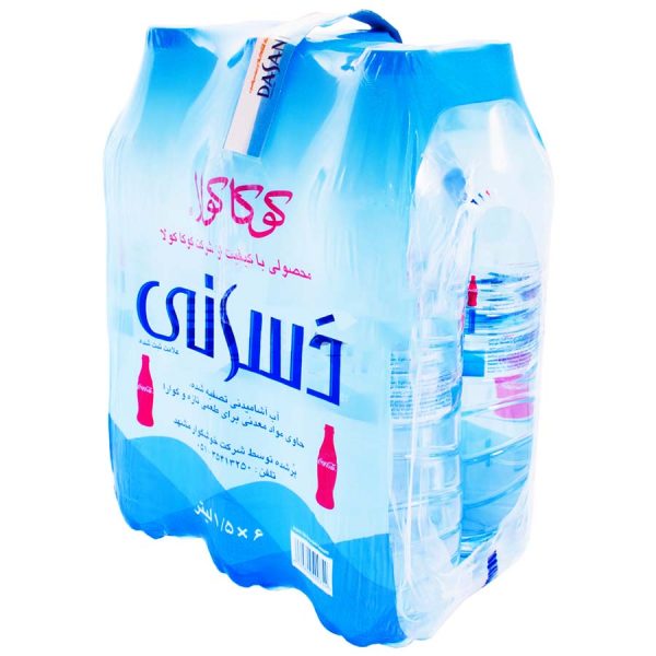 آب معدنی دسانی (کوکاکولا) ۱٫۵ لیتری بسته 6 عددی