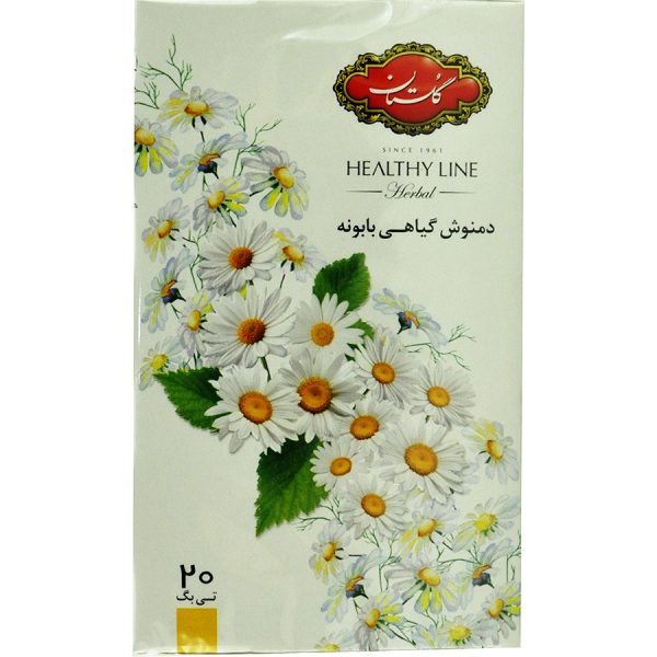 دمنوش گیاهی بابونه گلستان 20 عددی
