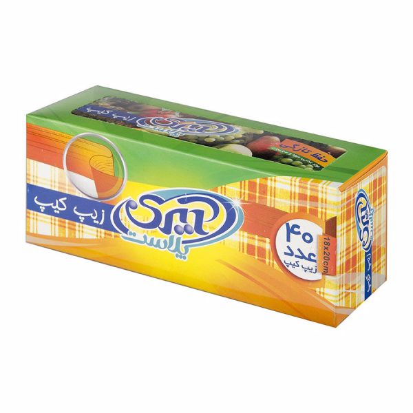 کیسه فریزر 20*18 زیپ کیپ آیری پلاست 40 عددی