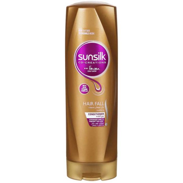 نرم کننده برای موهای ضعیف و شکننده(پیشگیری از ریزش) SunSilk سان سیلک قهوه ای 350 میلی لیتری