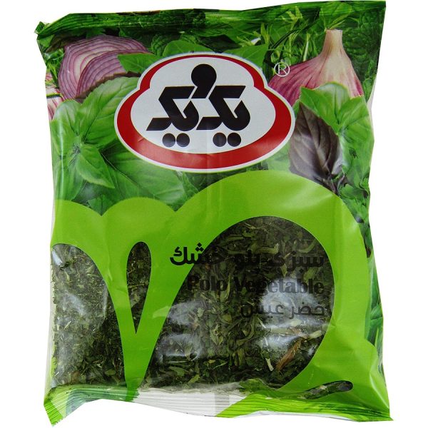 سبزی پلویی خشک ممتاز یک و یک 100 گرمی