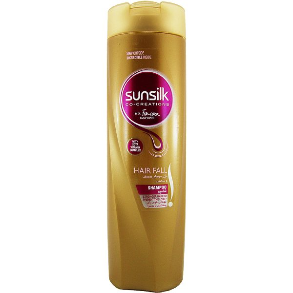 شامپو برای موهای ضعیف و شکننده SunSilk قهوه ای سان سیلک 600 میلی لیتری