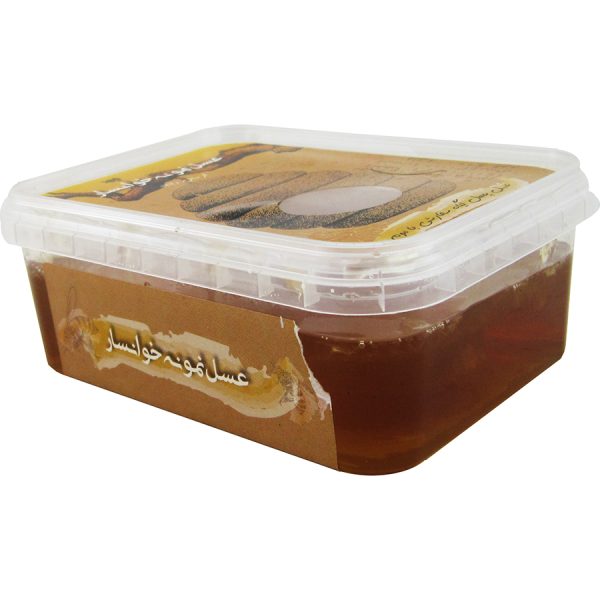 عسل نمونه چهل گیاه سفارشی با موم خوانسار 400 گرمی