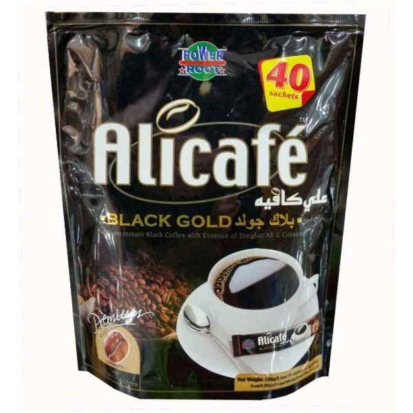 alicafe علی کافه قهوه تلخ black gold
