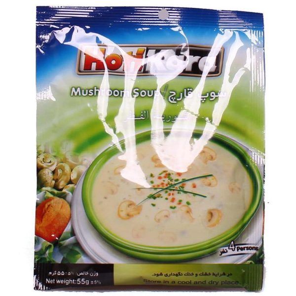 سوپ قارچ هاتی کارا گلستان 4نفره 55 گرمی