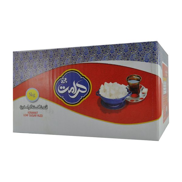قند کله شکسته کرامت جعبه 5 کیلویی