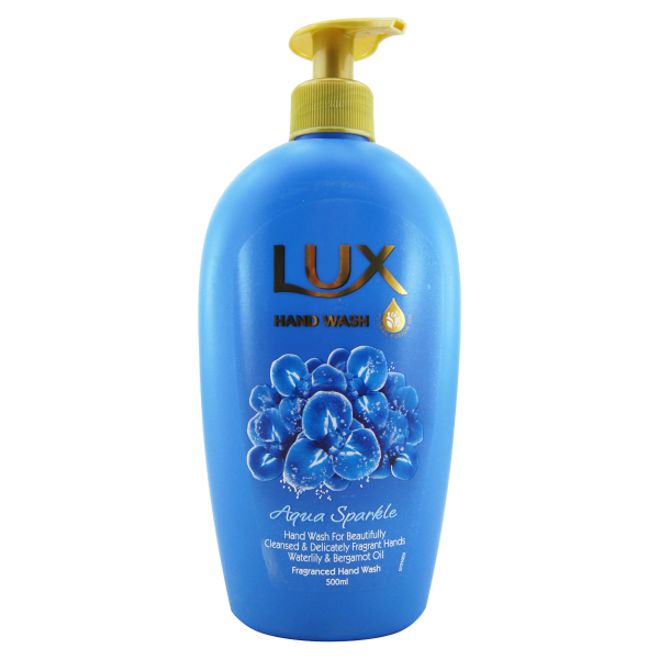 مایع دستشویی LUX لوکس با رایحه نیلوفر آبی و ترنج 500 میلی لیتری