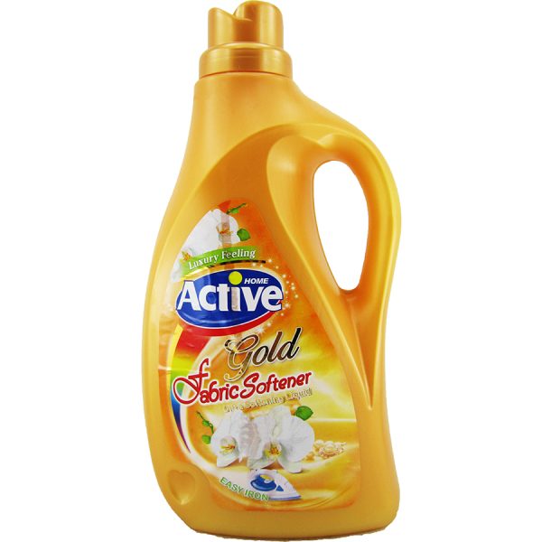 مایع نرم کننده حوله و لباس طلایی Fabric Softner اکتیو 2500 میلی یتری