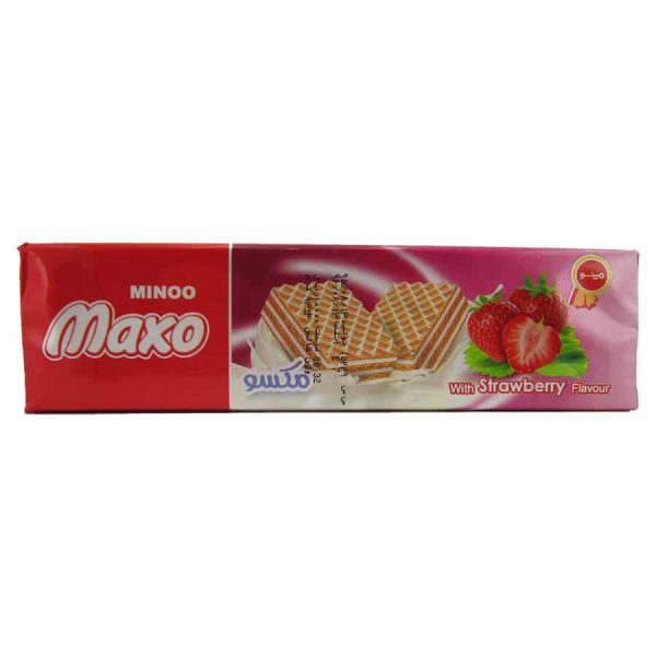 ویفر توت فرنگی مکسو مینو 93 گرمی