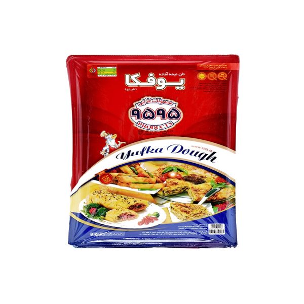 نان نیمه آماده مستطیلی یوفکا فیلو 9595 بسته بندی وکیوم 500 گرمی