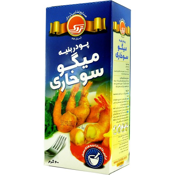 پودر بنیه میگو سوخاری تردک 200 گرمی