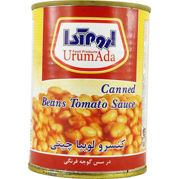 کنسرو لوبیا چیتی در سس گوجه فرنگی اروم آدا 400 گرمی